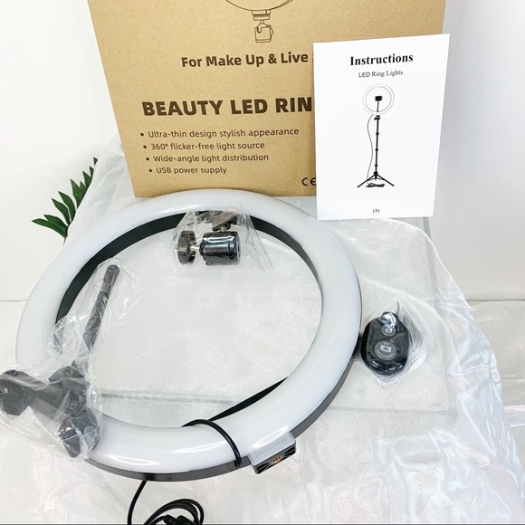 LED 10” light forPictures, Makeup, Live Streaming - Picture 7 of 13